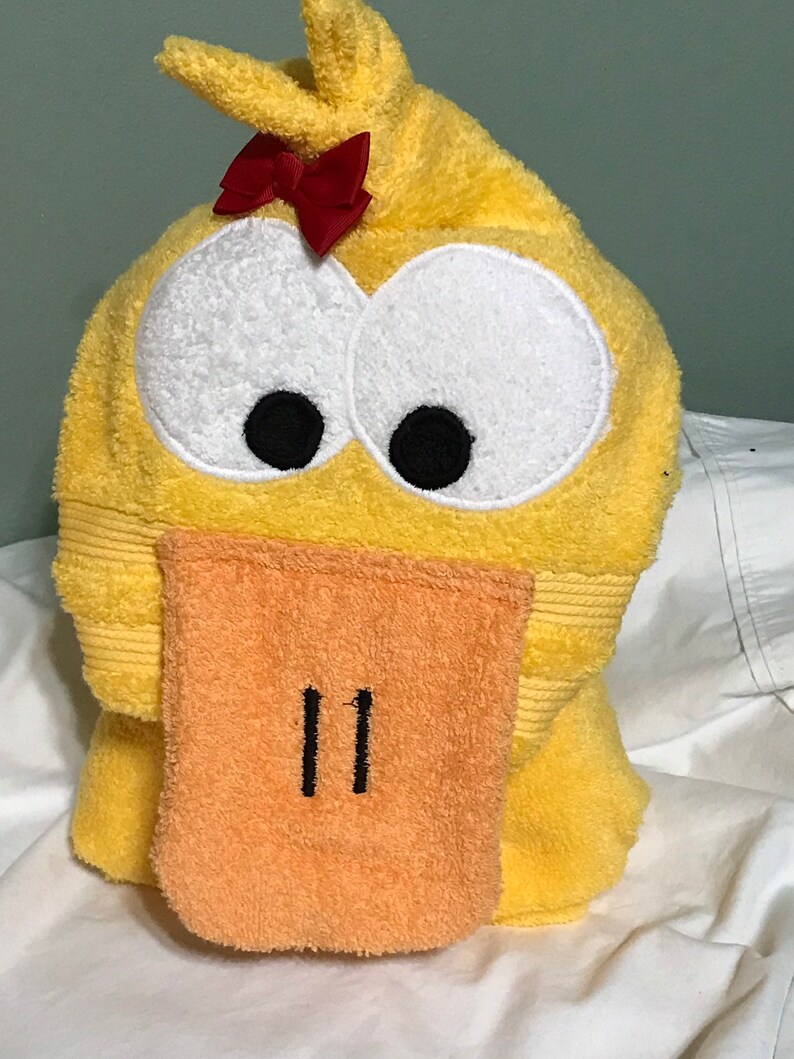 Duck Hooded Towel They Come in Small for Newborn /baby . Etsy