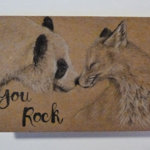 Custom Love Card for Animal Lovers, Personalised Anniversary Card, Hand Drawn Wedding Card, Engagement, Animal Love Card, Rustic love