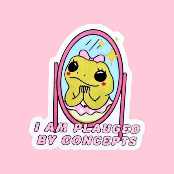 Plauged by Concepts Vinyl Sticker
