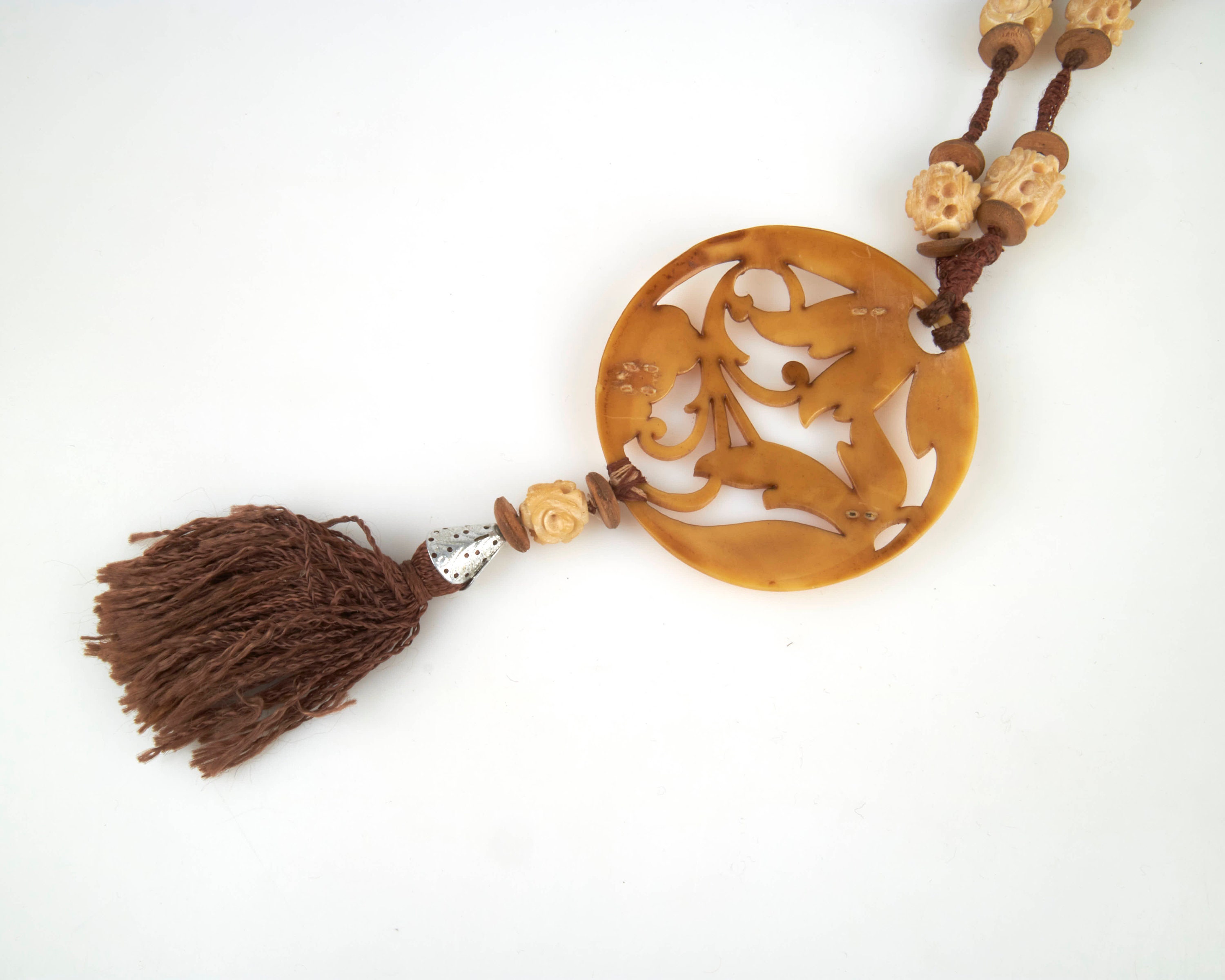 Vintage 1920s Art Deco Flapper Style Necklace With Tassel - Etsy