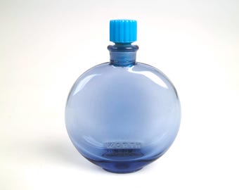 Frasco de perfume Lalique for Worth Art Déco Je Reviens vintage de los años 50. Firmado R. LALIQUE.