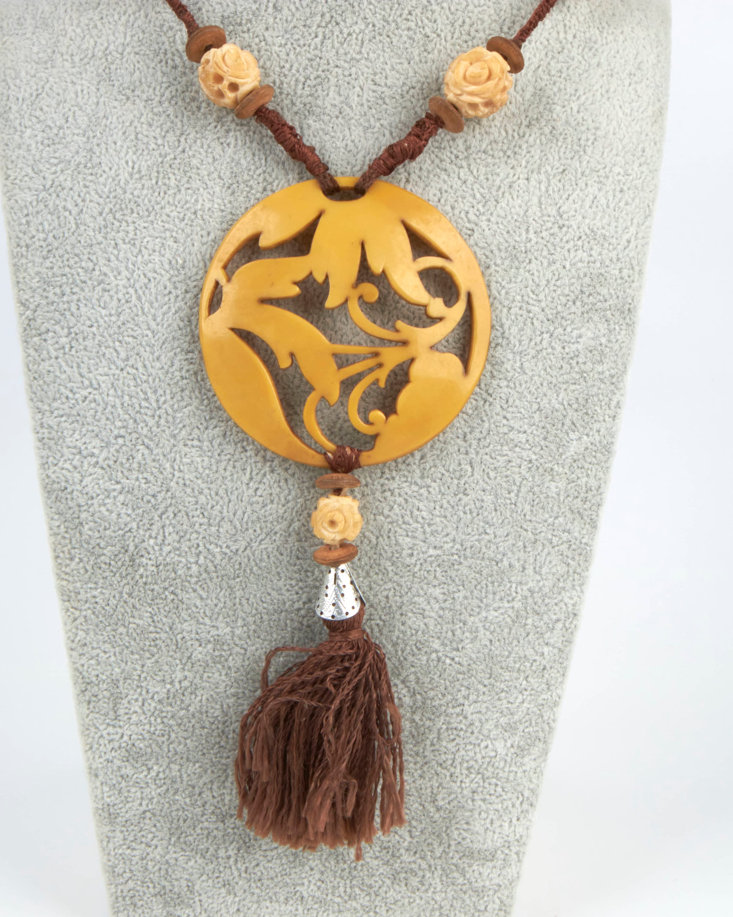 Vintage 1920s Art Deco Flapper Style Necklace With Tassel - Etsy
