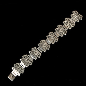 Taxco mexican silver bracelet - Etsy 日本