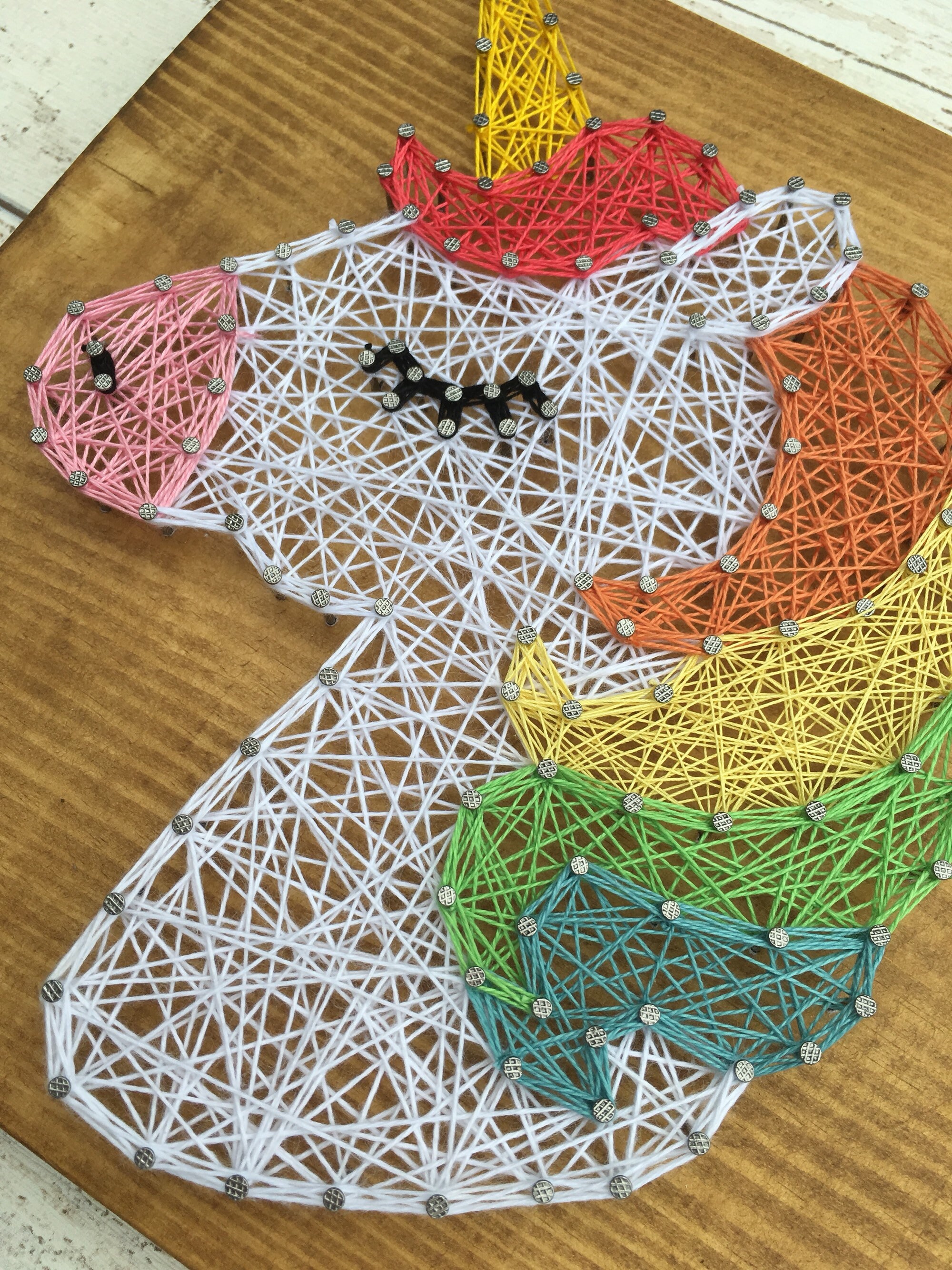 Unicorn String Art Made to Order Unicorn Gifts Sparkle - Etsy