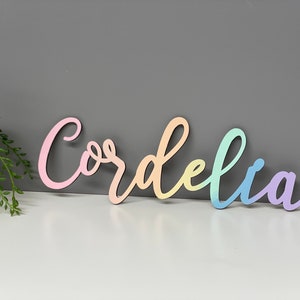 Wooden name - name sign - childrens bedroom - bedroom door sign - nursery decor - home decor