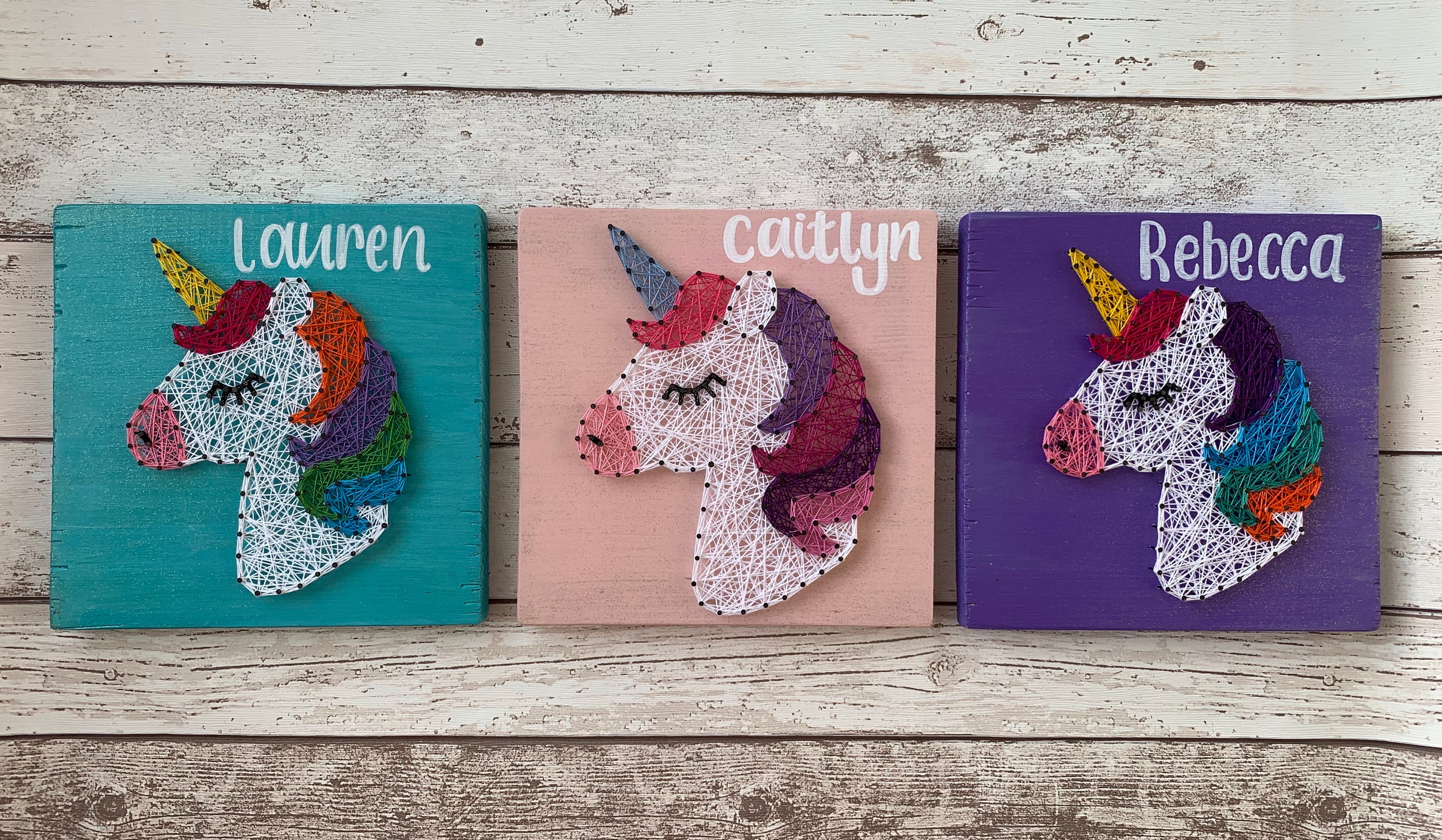 Unicorn String Art Made to Order Unicorn Gifts Sparkle - Etsy