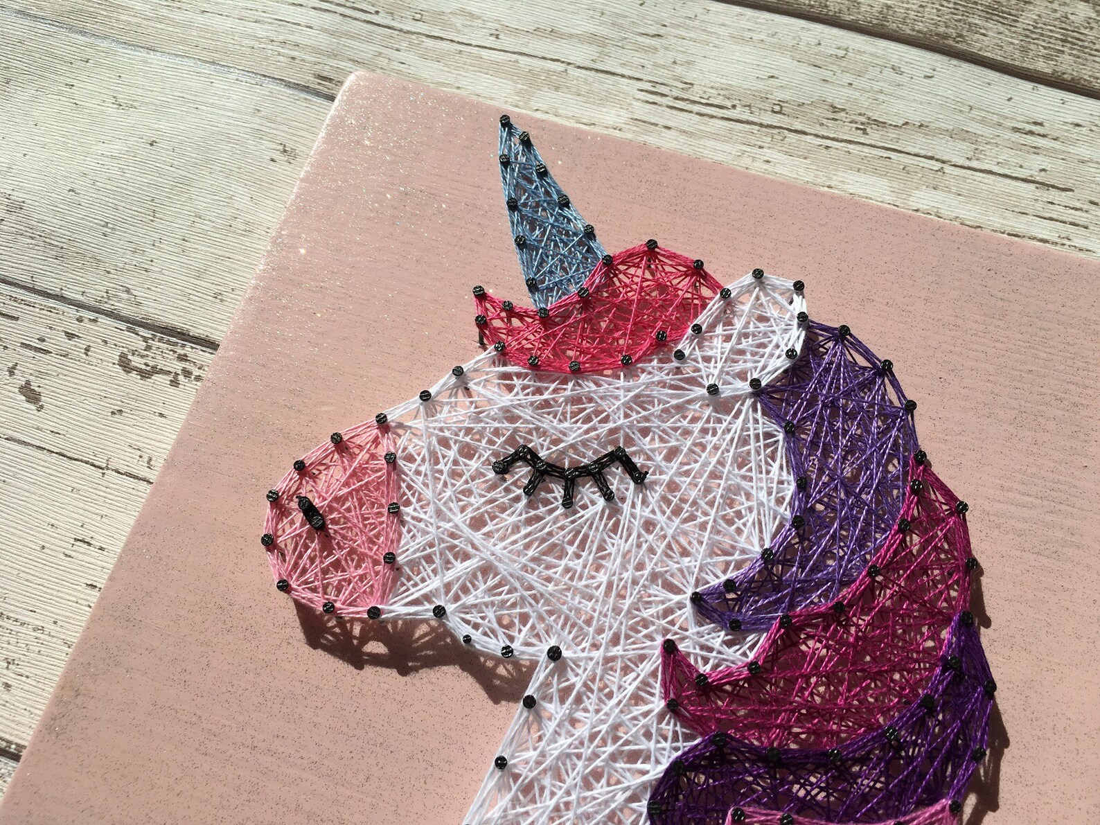 Unicorn String Art Made to Order Unicorn Gifts Sparkle - Etsy