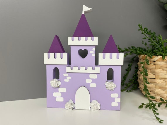 Princess Castle Princess Bedroom Wooden Castle Girls Bedroom Shelfie Custom Princess Castle Etsy UK