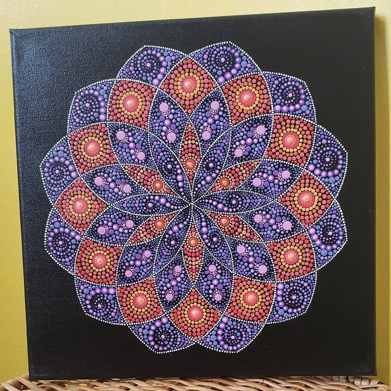 Dot Mandala - Etsy