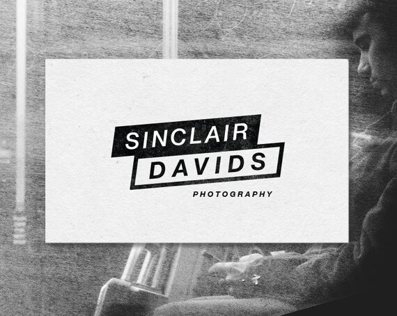 bold modern photography logo photographers logos and etsy photographers logos