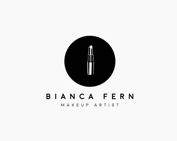 Premade Logo Modern Makeup Artist Logo Makeup Logo Design Etsy