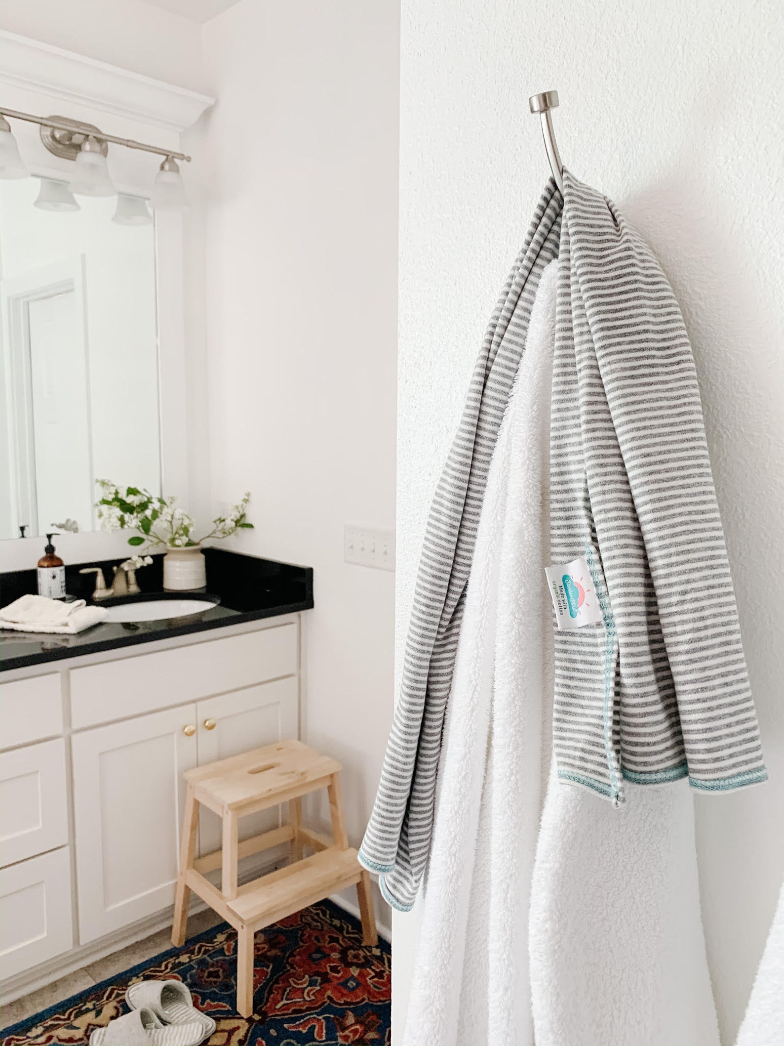 Tshirt Hair Towel Medium Organic Cotton Towel for Natural Etsy