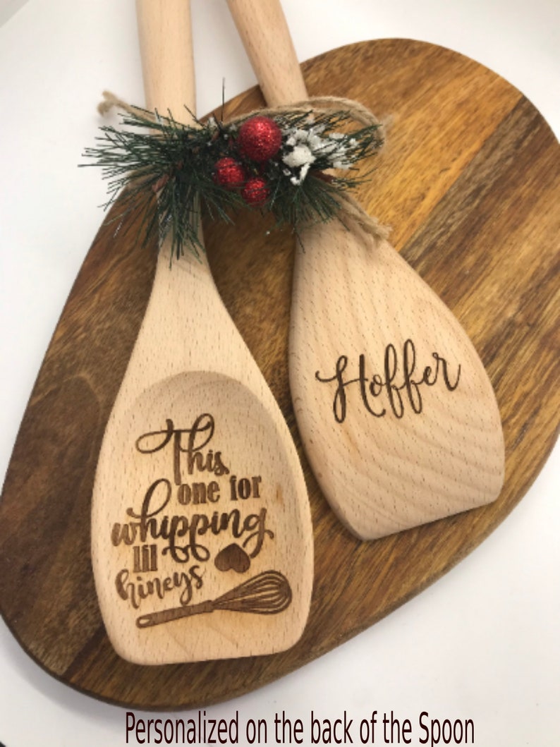 Engraved Wooden Spoons Personalized Wooden Spoons Etsy