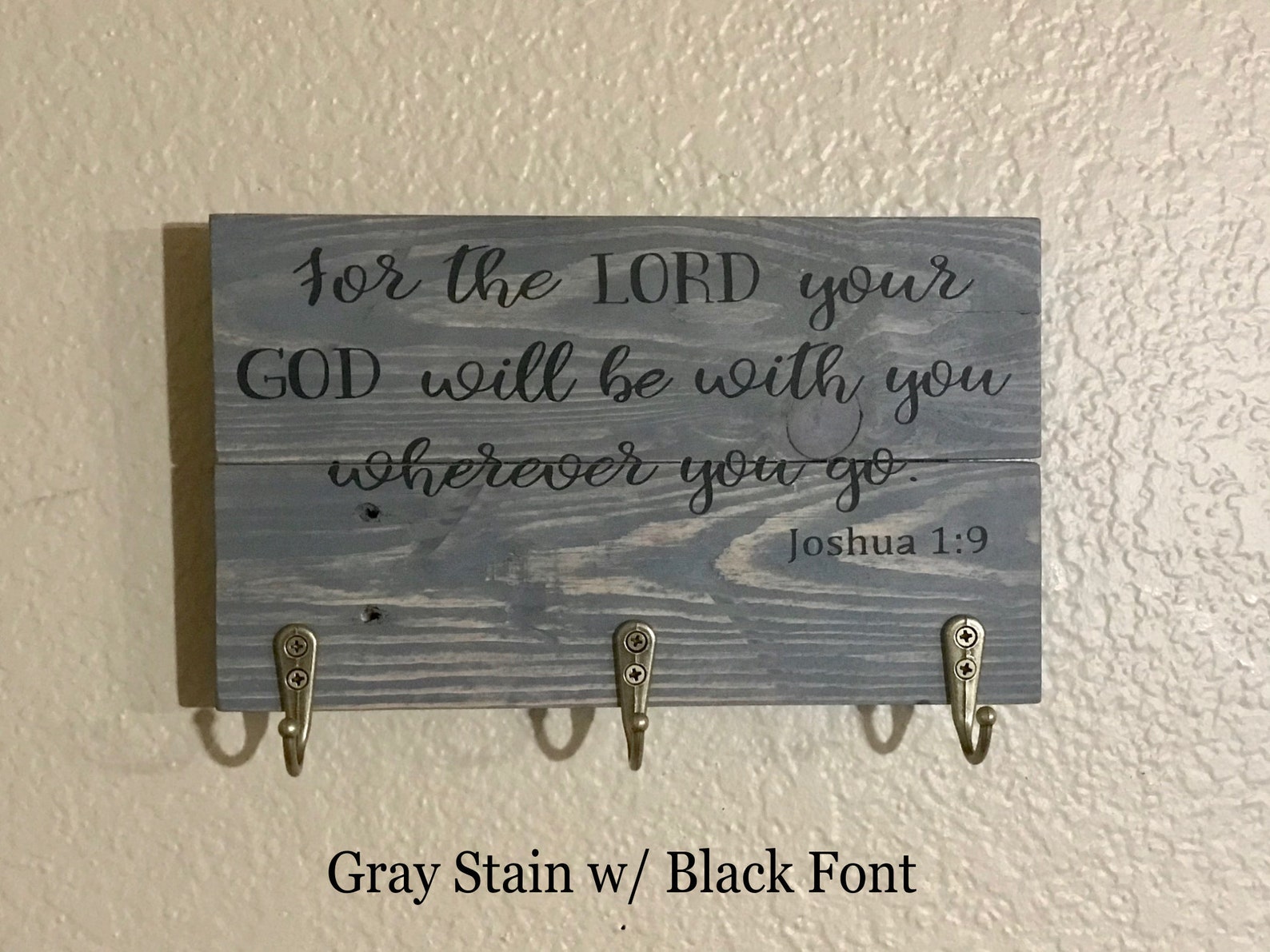 Key hanger bible verse key hanger scripture key holder Etsy