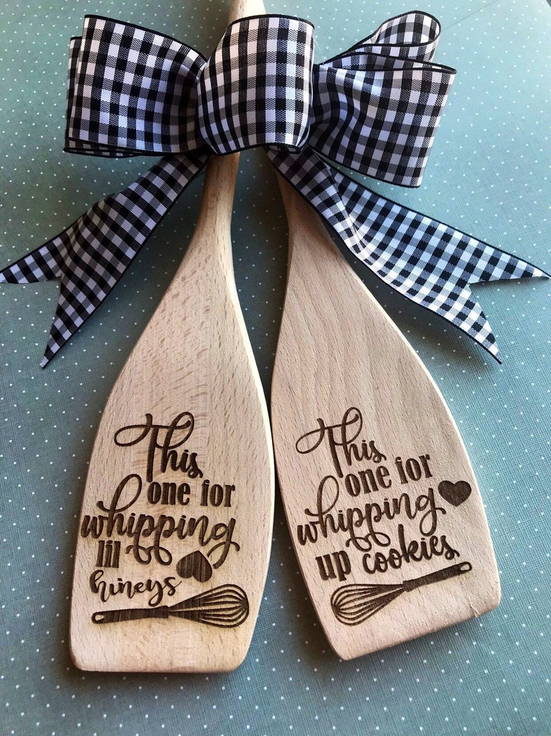 Engraved Wooden Spoons Personalized Wooden Spoons Etsy