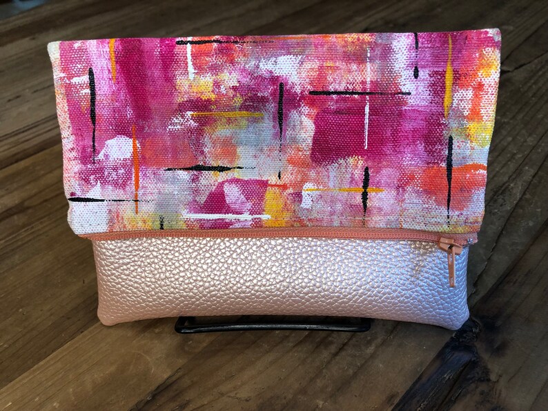 Handpainted Original Art Clutch Purse Etsy
