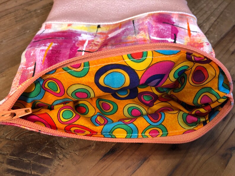 Handpainted Original Art Clutch Purse Etsy