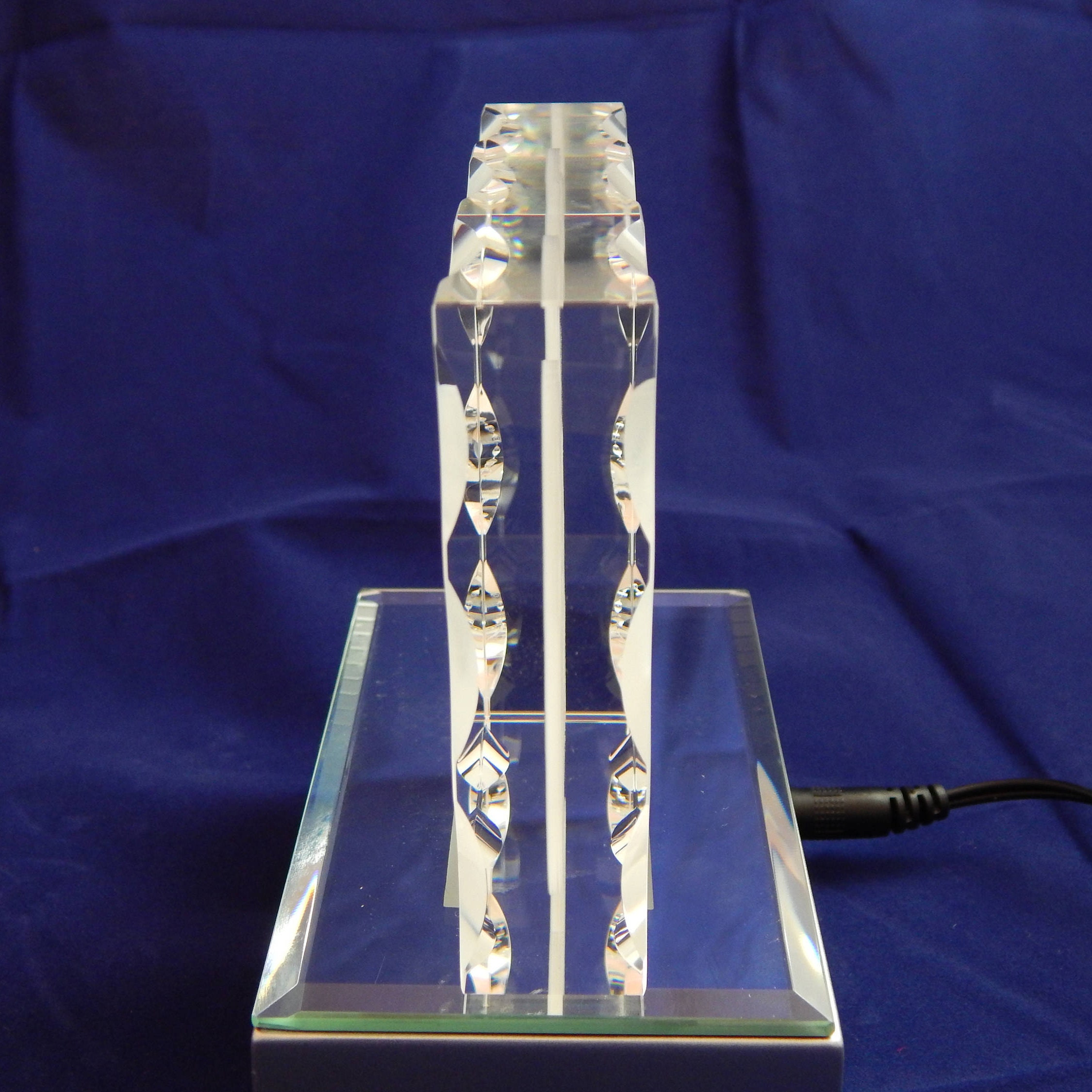 8x10x2cm Photo Lasered in Solid Crystalglass Laser Etsy UK