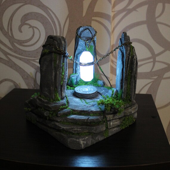 Magic Crystal Diorama Miniature Bookend Etsy