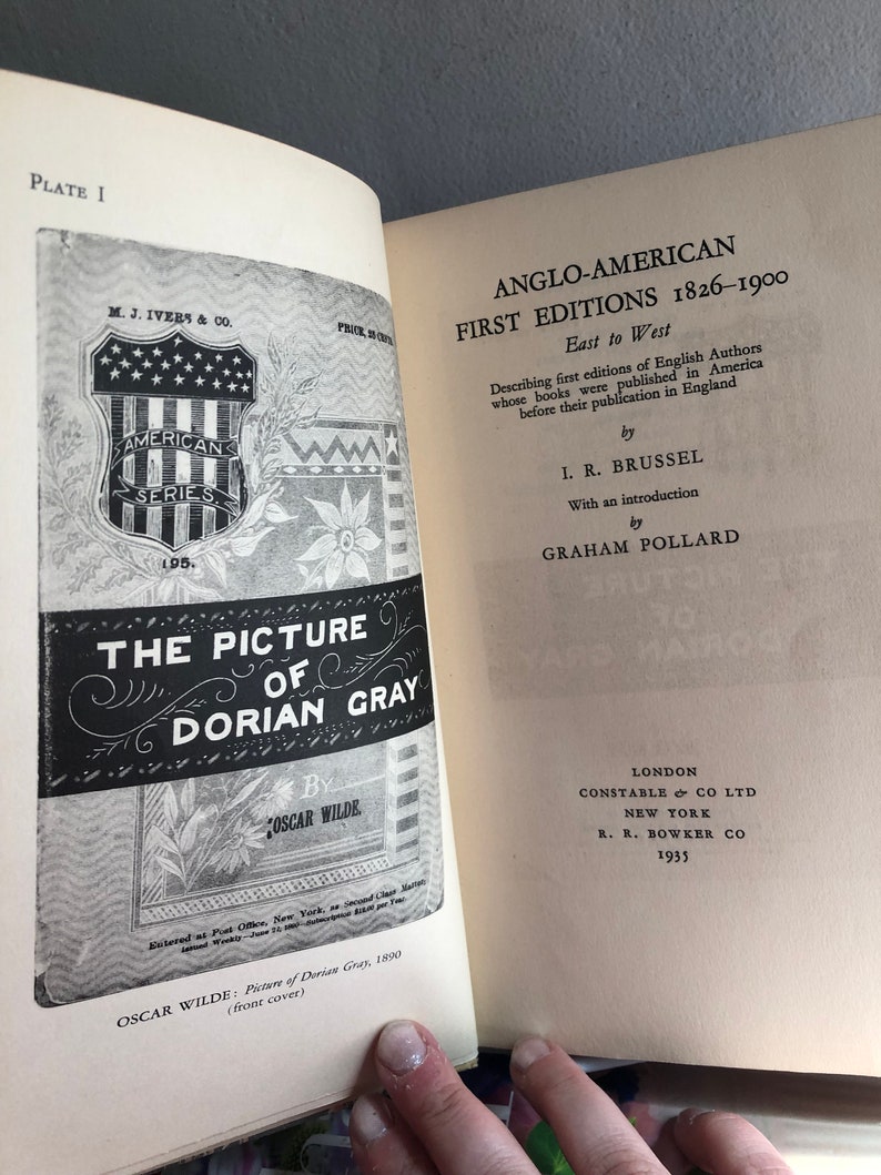 1935 First Edition “anglo American First Editions: East to West” Graham ...