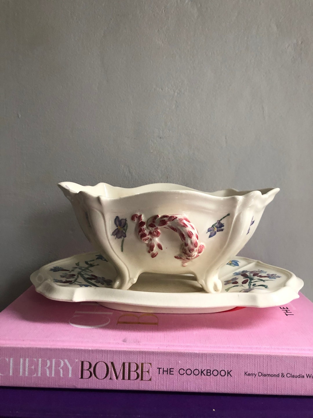 Antique French Gravy Boat Etsy
