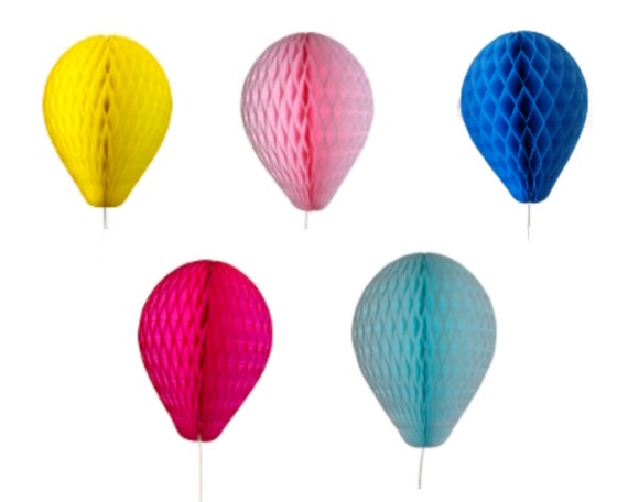 Honeycomb Balloons 11 Tissue Paper Balloon Birthday Party