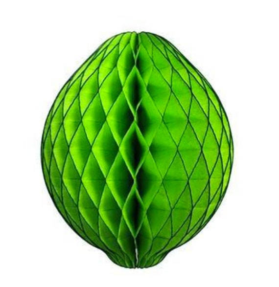 Honeycomb Lime, 14" Tissue Paper Lime, Party Decorations, Lemonade Stand, Lemon Lime, Green, Fiesta, Summer Party Il_570xn