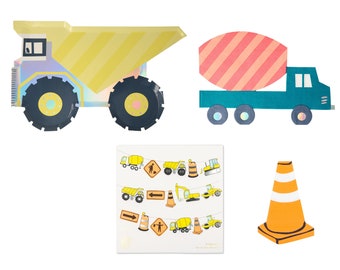 Construction Party Supplies | Baby Shower or Boy's Birthday Party