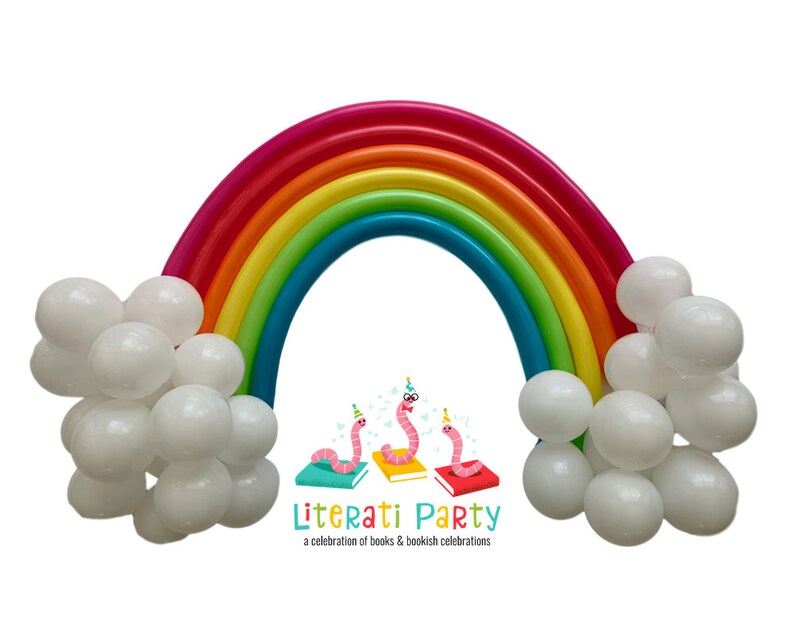 Fiesta Rainbow Balloon Kit DIY Party Decorations Rainbow Etsy