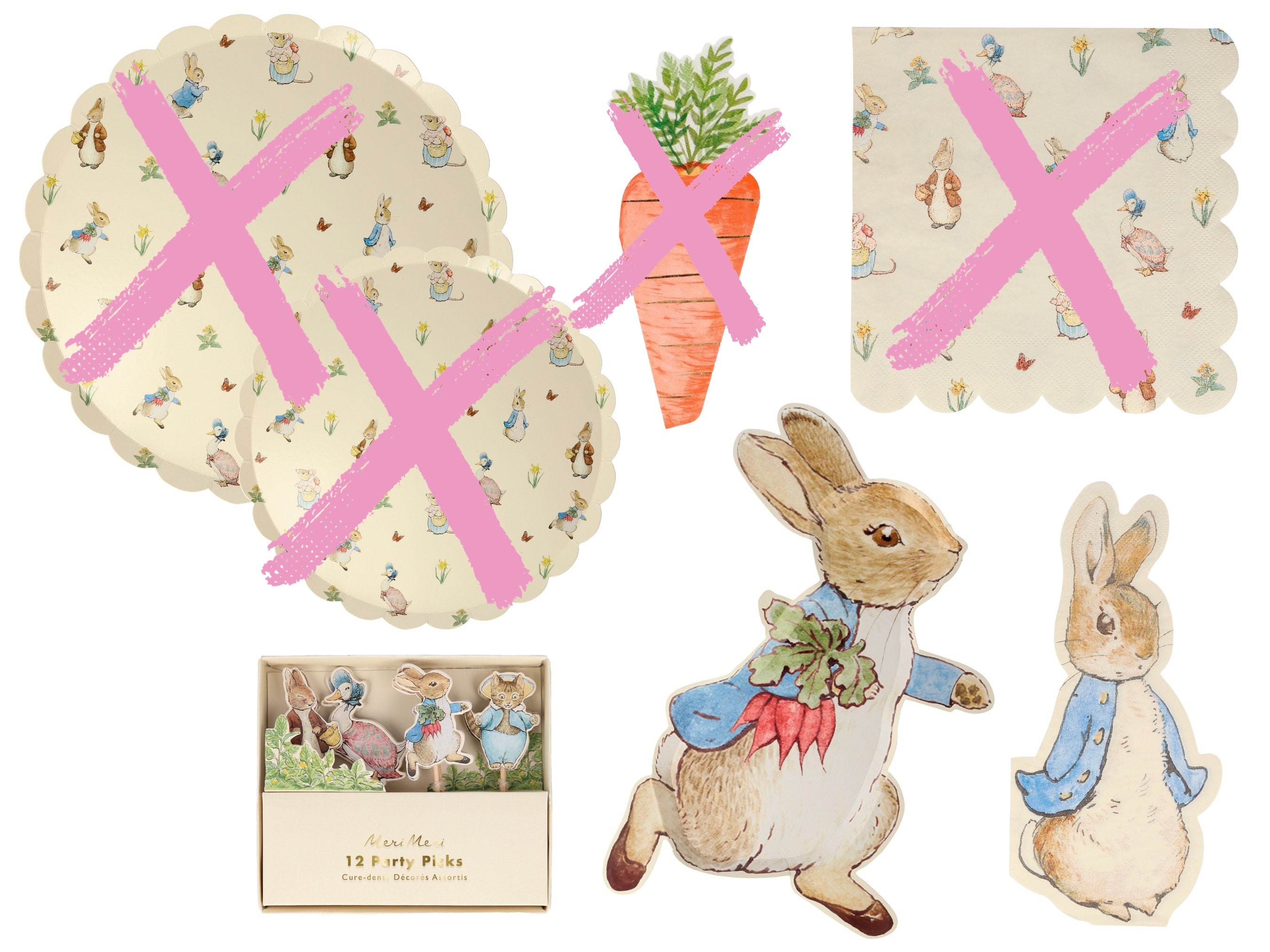 Peter Rabbit Chraracters Egg Hunt Kit – Meri Meri