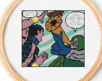 Dr Doom Toots As He Pleases, Marvel Comics, Fantastische Vier, Comic Muster, Lustige Muster, Meme, Sofort Download, PDF Download