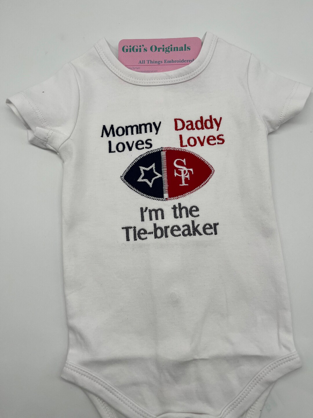 House Divided Baby Onesie Game Day Onesie Game Day Baby Etsy