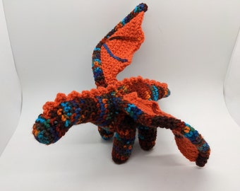 Plush Crochet Jupiter Dragon