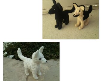 black german shepherd soft toy