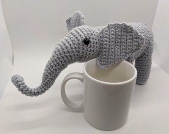 Plush Crochet Elephant