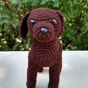 Plush Crochet Labrador Retriever Dog image 4