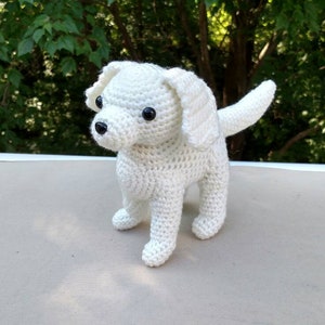 Plush Crochet Labrador Retriever Dog image 2