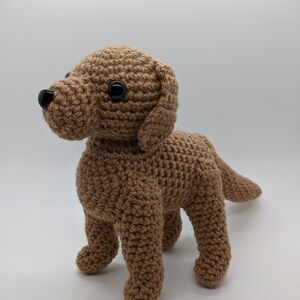 Plush Crochet Labrador Retriever Dog image 10