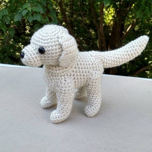 Plush Crochet Labrador Retriever Dog image 5