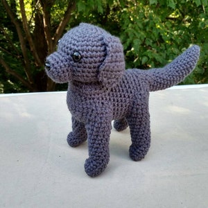 Plush Crochet Labrador Retriever Dog image 7