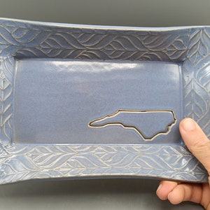Handmade ceramic NC plate