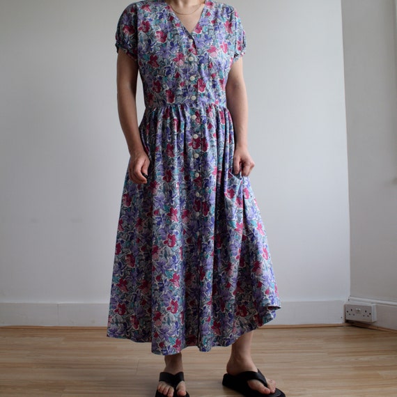 Vintage Laura Ashley cotton summer dress. Origina… - image 1