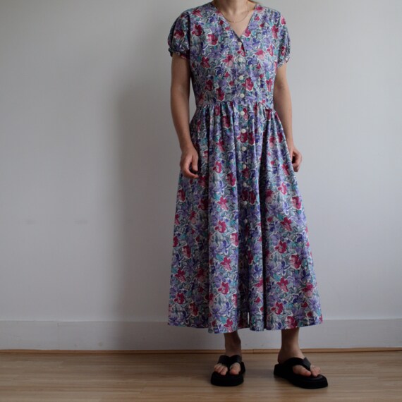 Vintage Laura Ashley cotton summer dress. Origina… - image 3