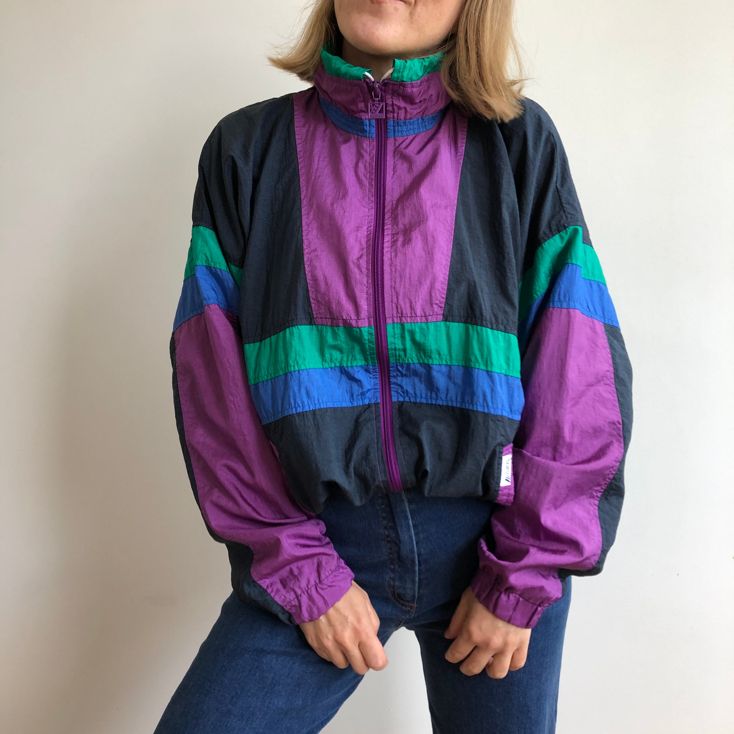 vintage windbreaker jacket