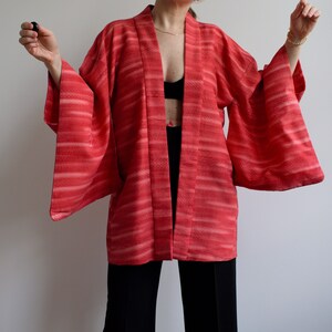 Vintage authentic Japanese kimono. Originally womens size M. 90s era. image 4