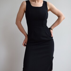 Vintage Laura Ashley Black Maxi Dress. Originally Women’s Size XS / S