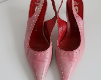 Vintage light pastel pink pumps. Eur 37. UK 4. Early 00’s.