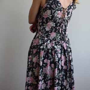 Vintage cotton Laura Ashley summer dress. Originally womens size M / L. Late 80s / early 90s era. image 5