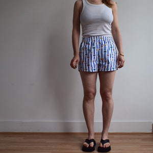 Vintage cotton shorts. Originally womens size M. 80s era. image 2