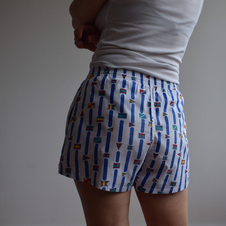 Vintage cotton shorts. Originally womens size M. 80s era. image 7